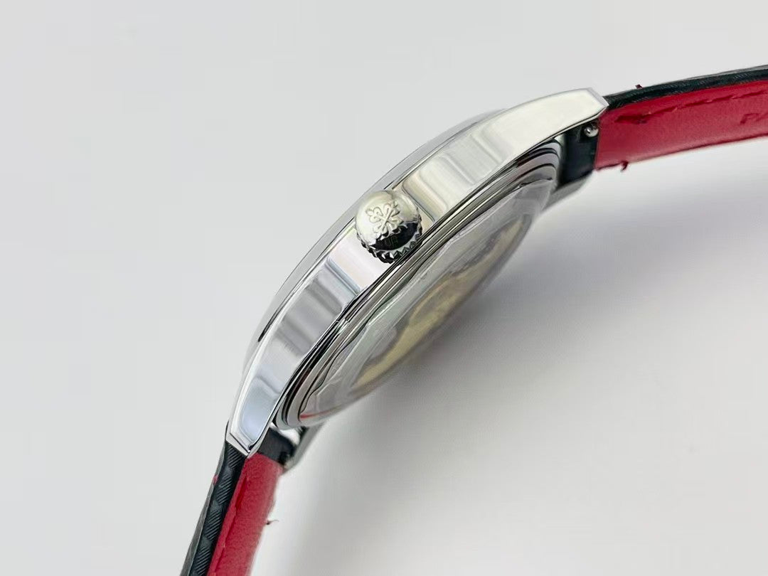 Calatrava 6007 40mm SSLE BlackRed PPF 330SC