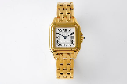 Panthere Secrete De Ladies 31mm YG/YG White Dial BVF Quartz