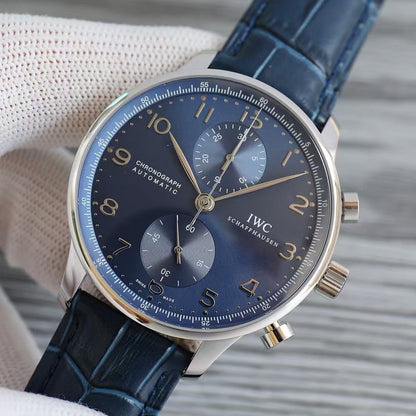Portuguese Chrono 41mm SSRU Blue Dial Z+F A69355
