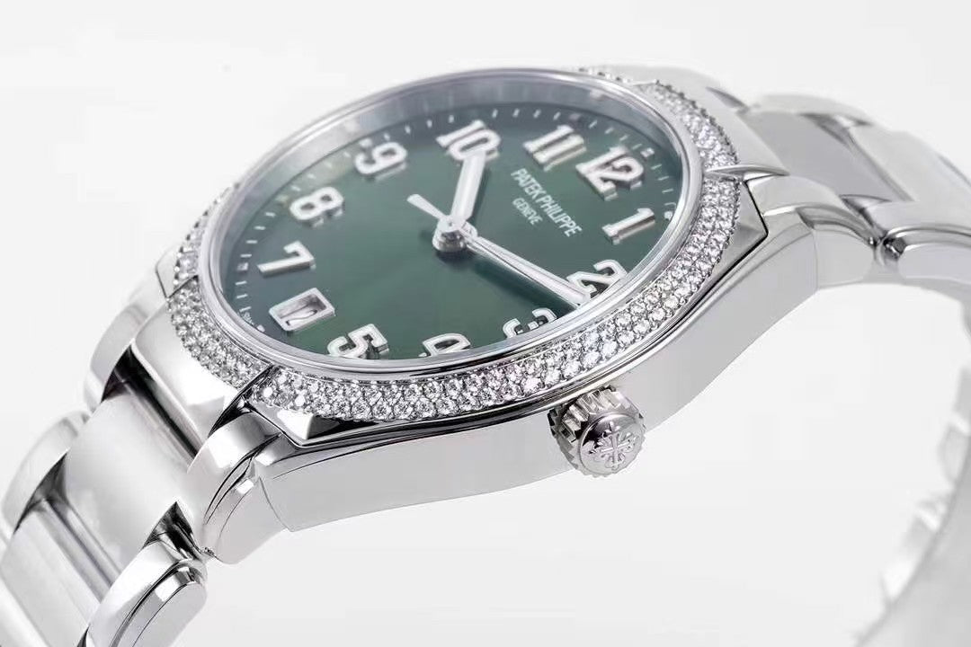 TWENTY~4 7300 Ladies 36mm Dia SSSS Green Dial PPF 324SC