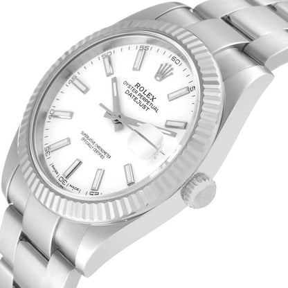Datejust 126334 41mm Jub SS/SS White/Stk MZF VR3235 Super Clone