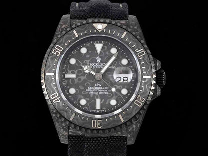 SeaDweller DIW 43mm QF/NY Black Carbon Dial DIWF VR3235