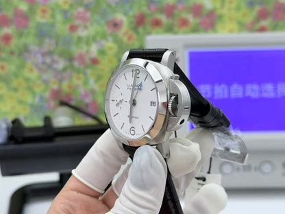 Luminor PAM1367 Bitempo GMT 40mm SSLE White Dial VSF P900