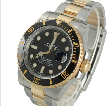Submariner 116613LN 40mm SS/YG Black Dial WF VS3135 (Gain Weight Approx.181）