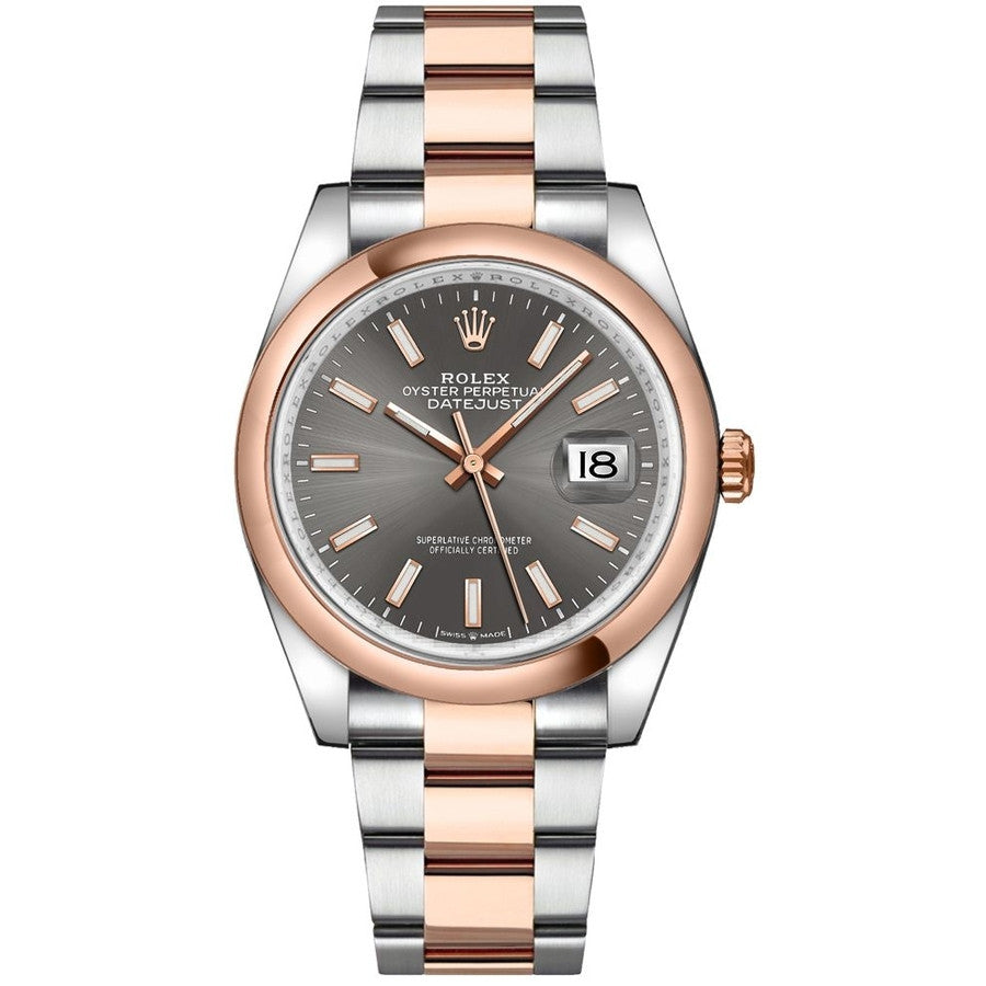 Datejust 126211 36mm Jub Dia RG/SS Grey/Stk VSF DD3235
