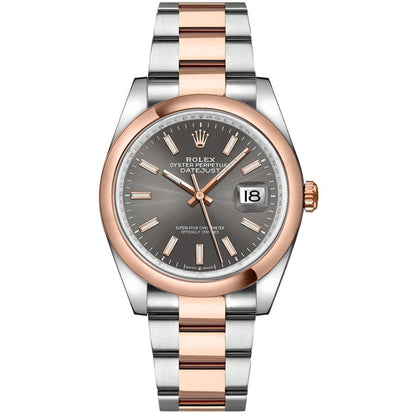 Datejust 126211 36mm Jub Dia RG/SS Grey/Stk VSF DD3235