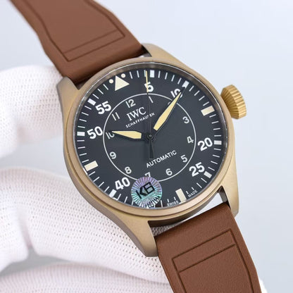 Big Pilot Spitfire 43mm TILE Black Dial M+ 8N24