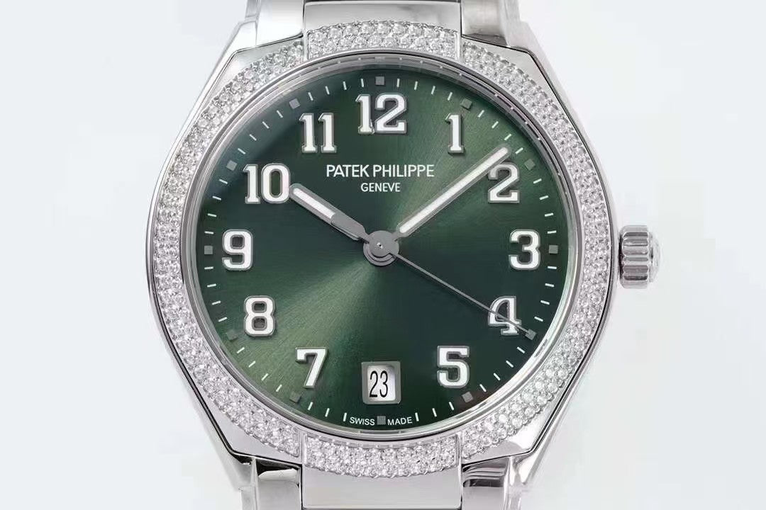 TWENTY~4 7300 Ladies 36mm Dia SSSS Green Dial PPF 324SC