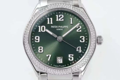 TWENTY~4 7300 Ladies 36mm Dia SSSS Green Dial PPF 324SC