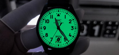 Pilot Mark Black Aces 41mm PVD/RU White Dial BLSF MY9015