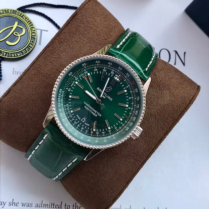 Navitimer 1 41mm Date SS/LE Green Dial TF A2824