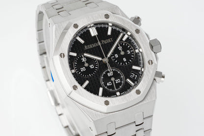 Royal Oak Chrono 26240ST 41mm SS/SS Black Dial OCTA SH4401 (Free Sprung)