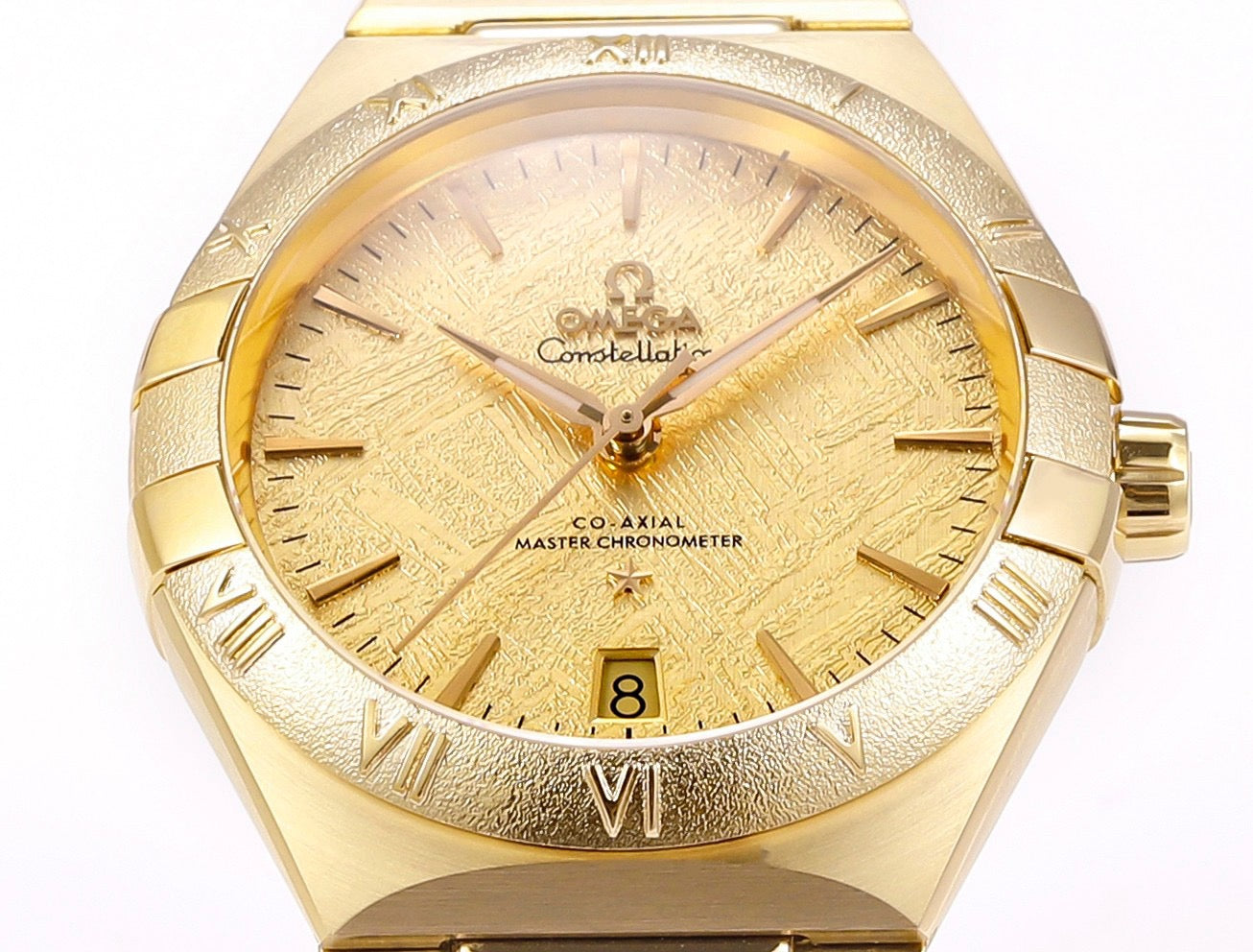Constellation 2024 41mm YG/YG Meteorite Dial ASWF A8901