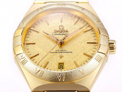 Constellation 2024 41mm YG/YG Meteorite Dial ASWF A8901