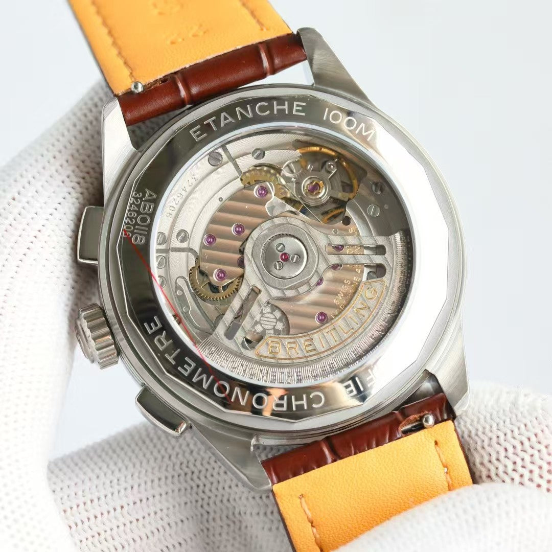 Premier B01 Chronograph 42mm SS/LE Beige Dial BLSF V2 A7750 Mod