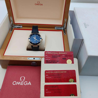 Constellation 41mm RG/LE Blue Dial VSF A8900