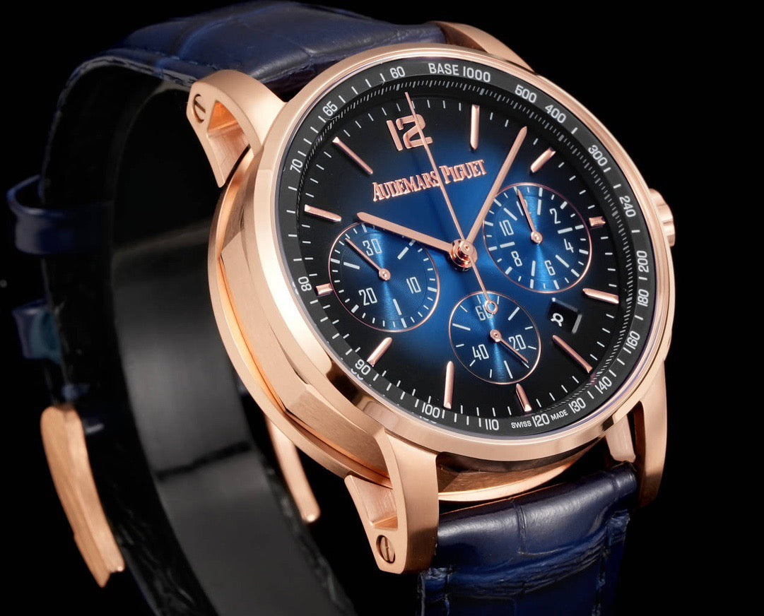 Code11.59 Chrono 26393 41mm RG/LE Gradient Blue Dial APSF SH4401 Super Clone