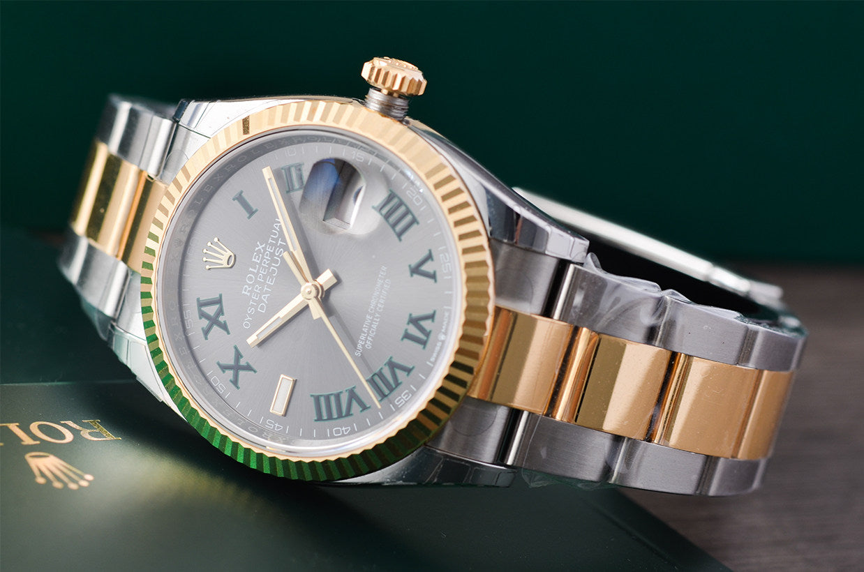 Datejust 126233 36mm Jub SS/YG Grey/Rmn VF DD3235 Super Clone