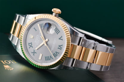 Datejust 126233 36mm Jub SS/YG Grey/Rmn VF DD3235 Super Clone