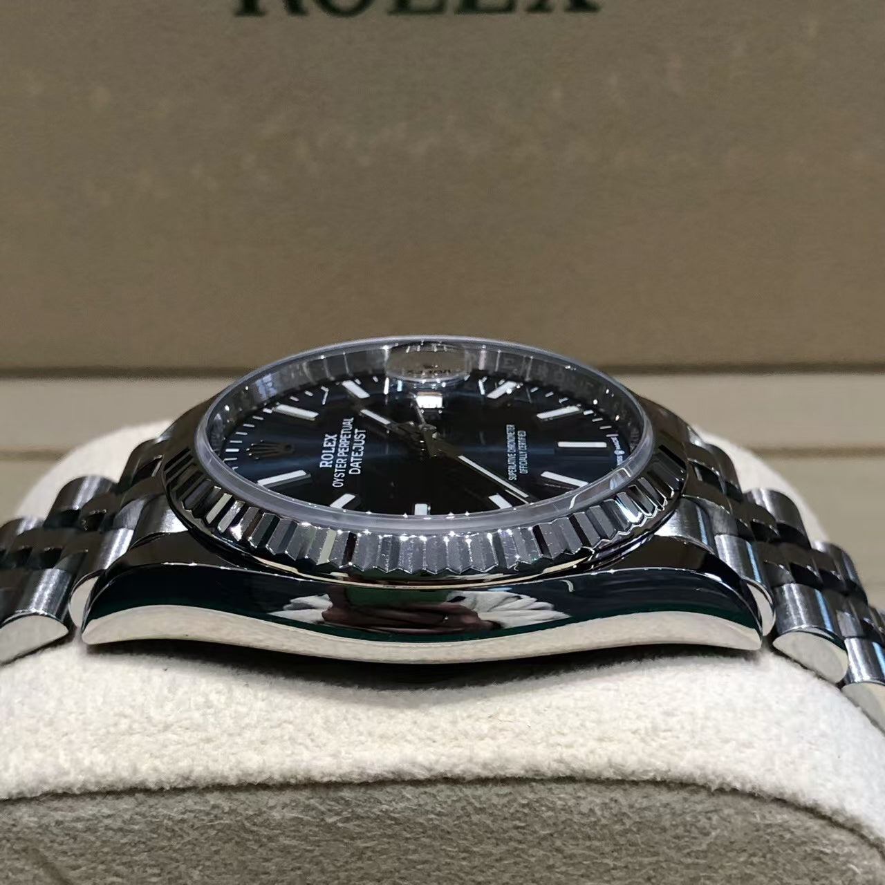 Datejust 126234 36mm Oys SS/SS Blue Textured/Stk ARF DD3235