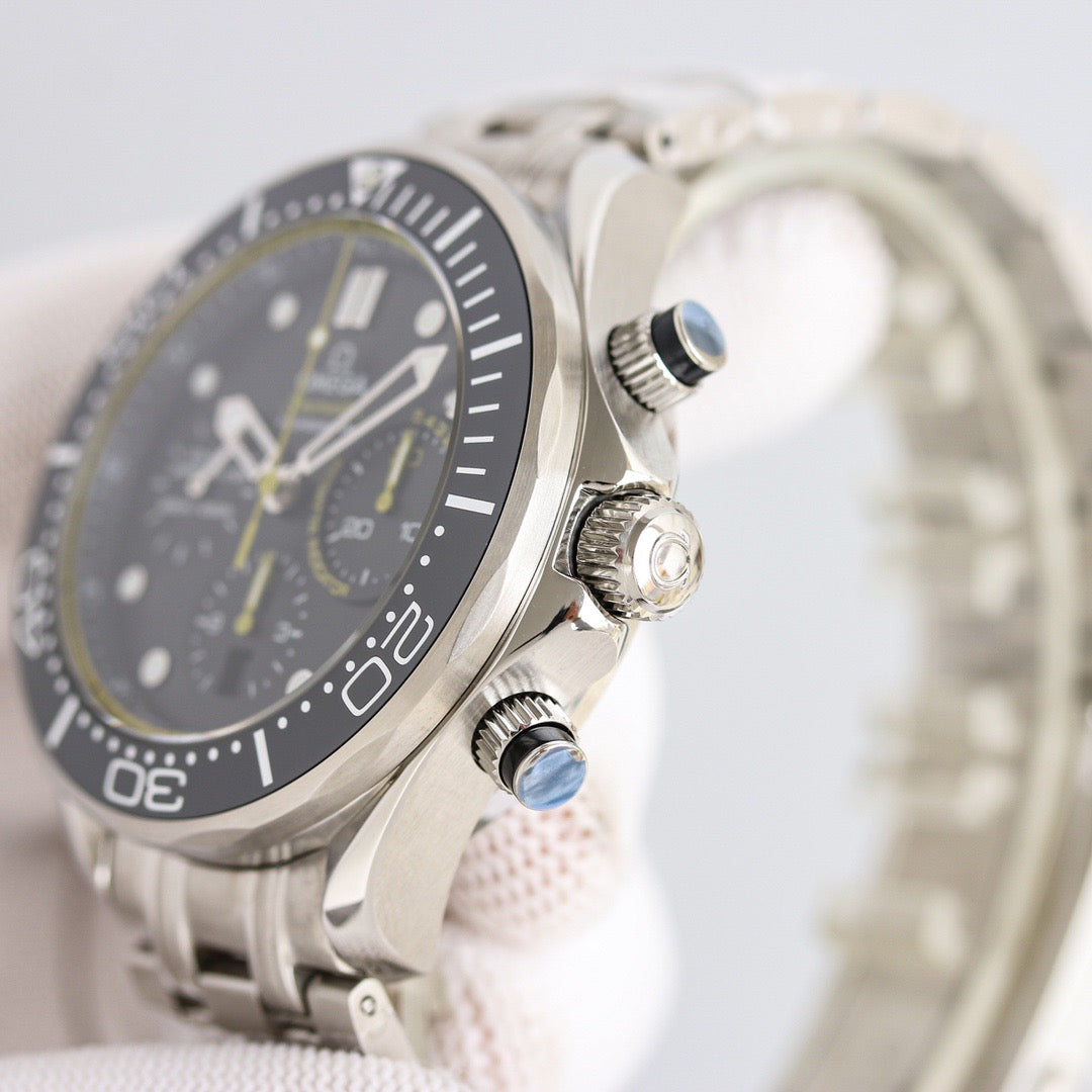 Omega - Seamaster 300M Chrono SS/SS Blue/Blue BP A7750
