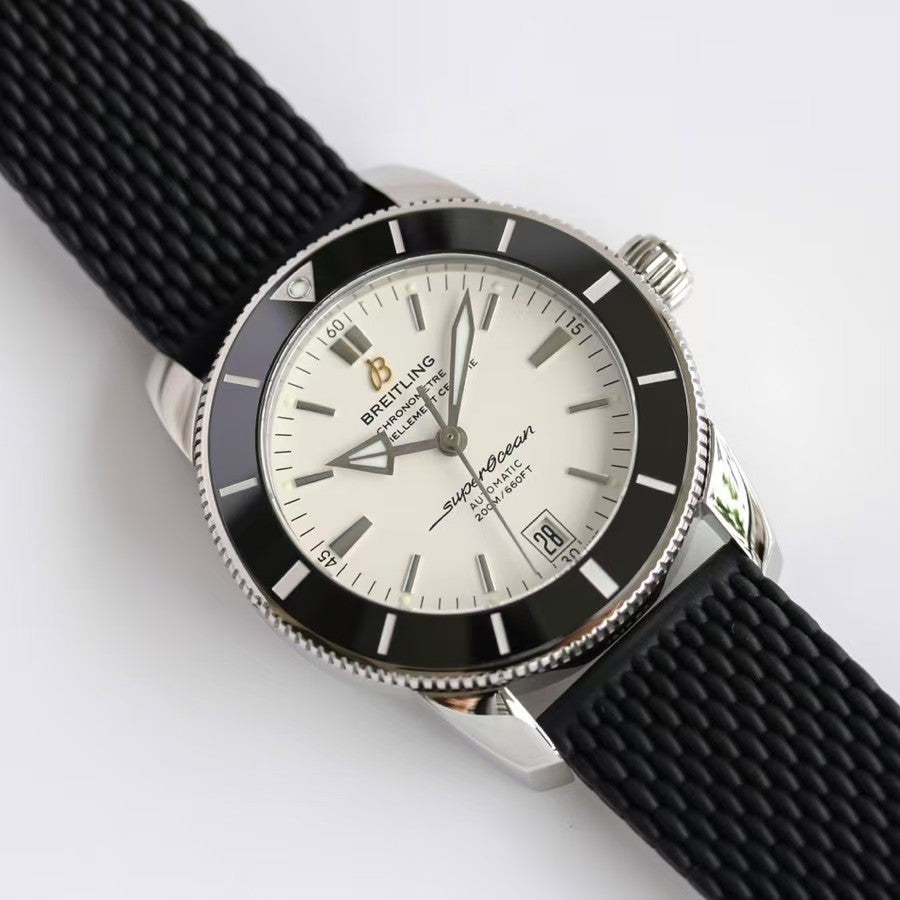 Superocean Heritage B20 42mm SSRU White Dial BLF A2824