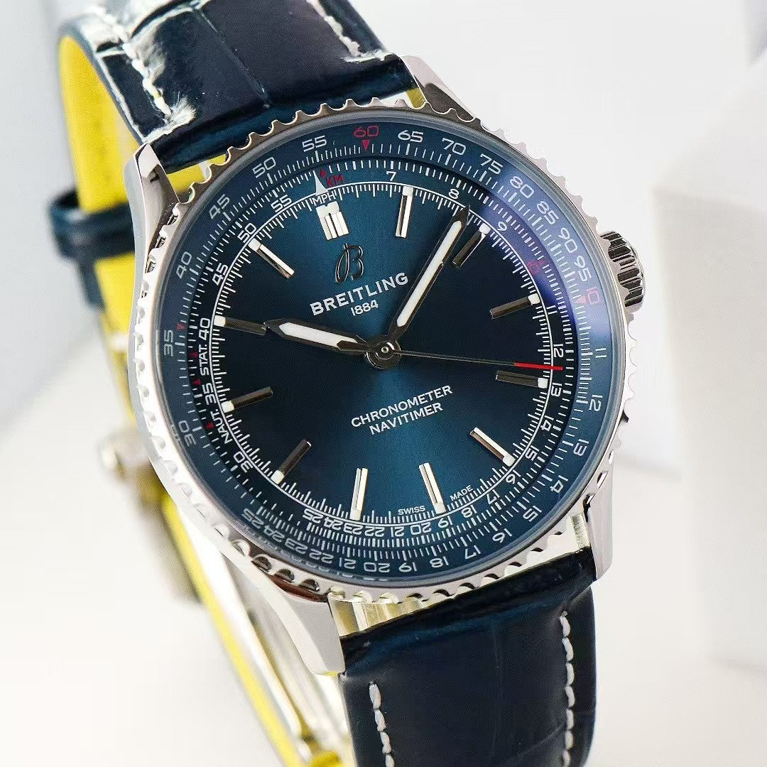 Navitimer 1 2024 41mm Date SS/LE Blue Dial TF A2824