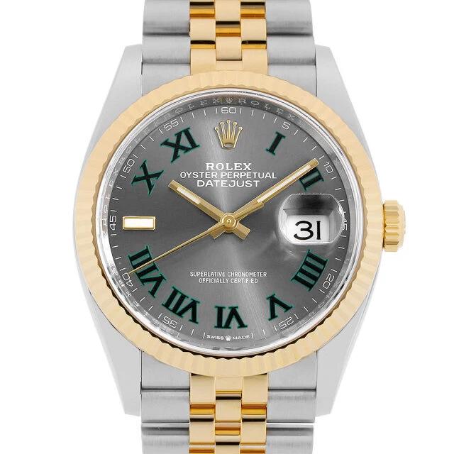 Datejust 126233 36mm Jub SS/YG Grey/Rmn VF DD3235 Super Clone
