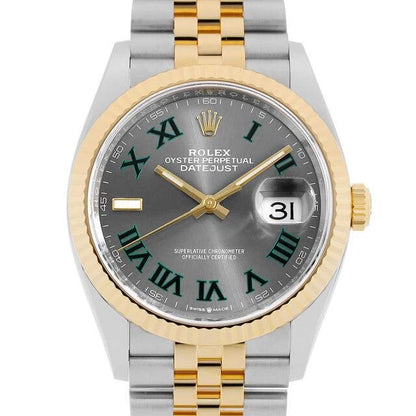 Datejust 126233 36mm Jub SS/YG Grey/Rmn VF DD3235 Super Clone