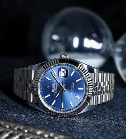 Datejust 126334 41mm Jus SS/SS Blue/Rmn RWF JH3235 (Weighted Approx.127g) (Free Sprung)