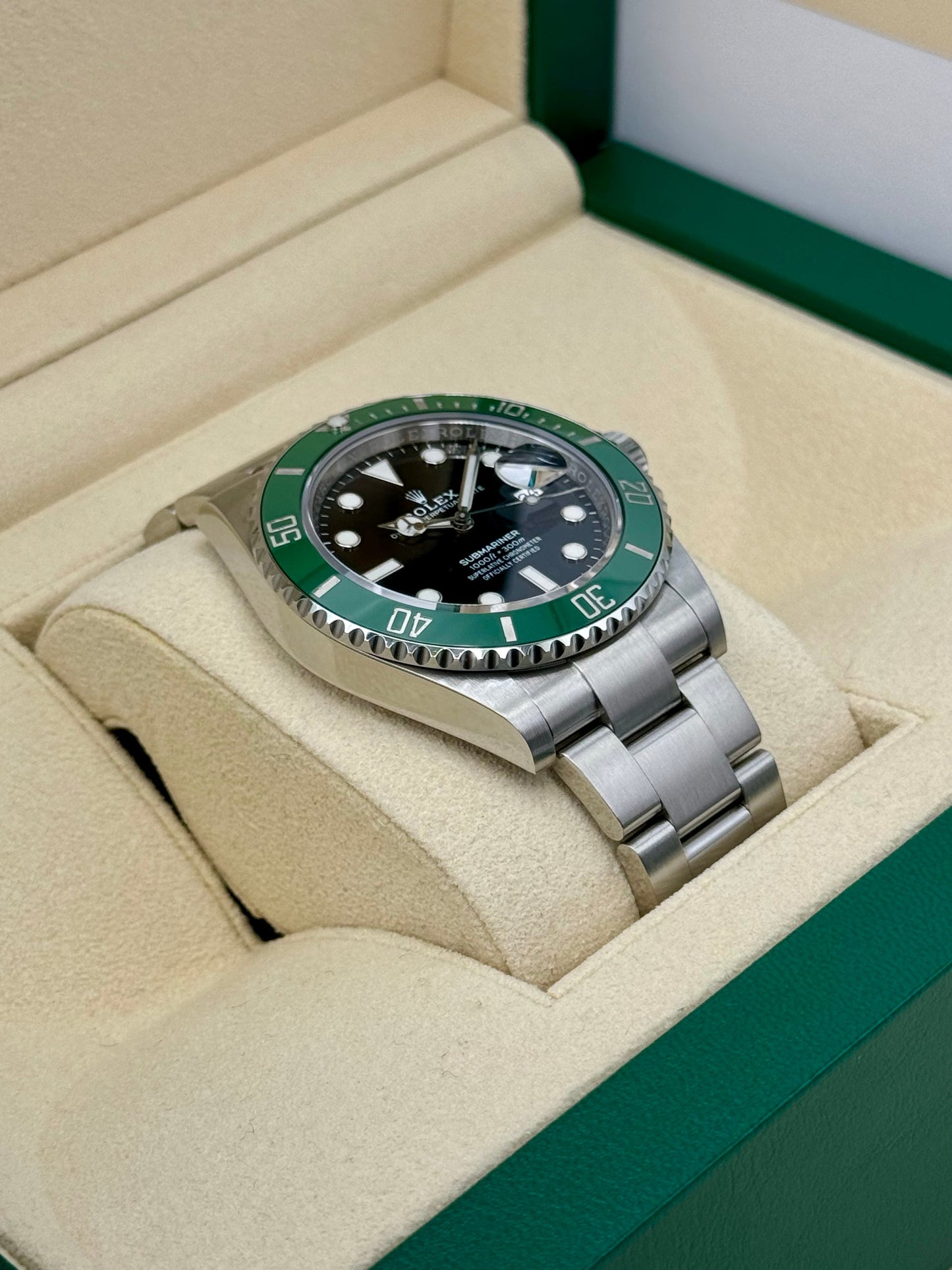 Submariner 126610LV Starbucks 41mm SS/SS Black Dial QF JH3235 (Free Sprung)