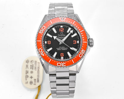 Planet Ocean 600m 42mm SS/SS Orange Bezel VSF A8912 Super Clone