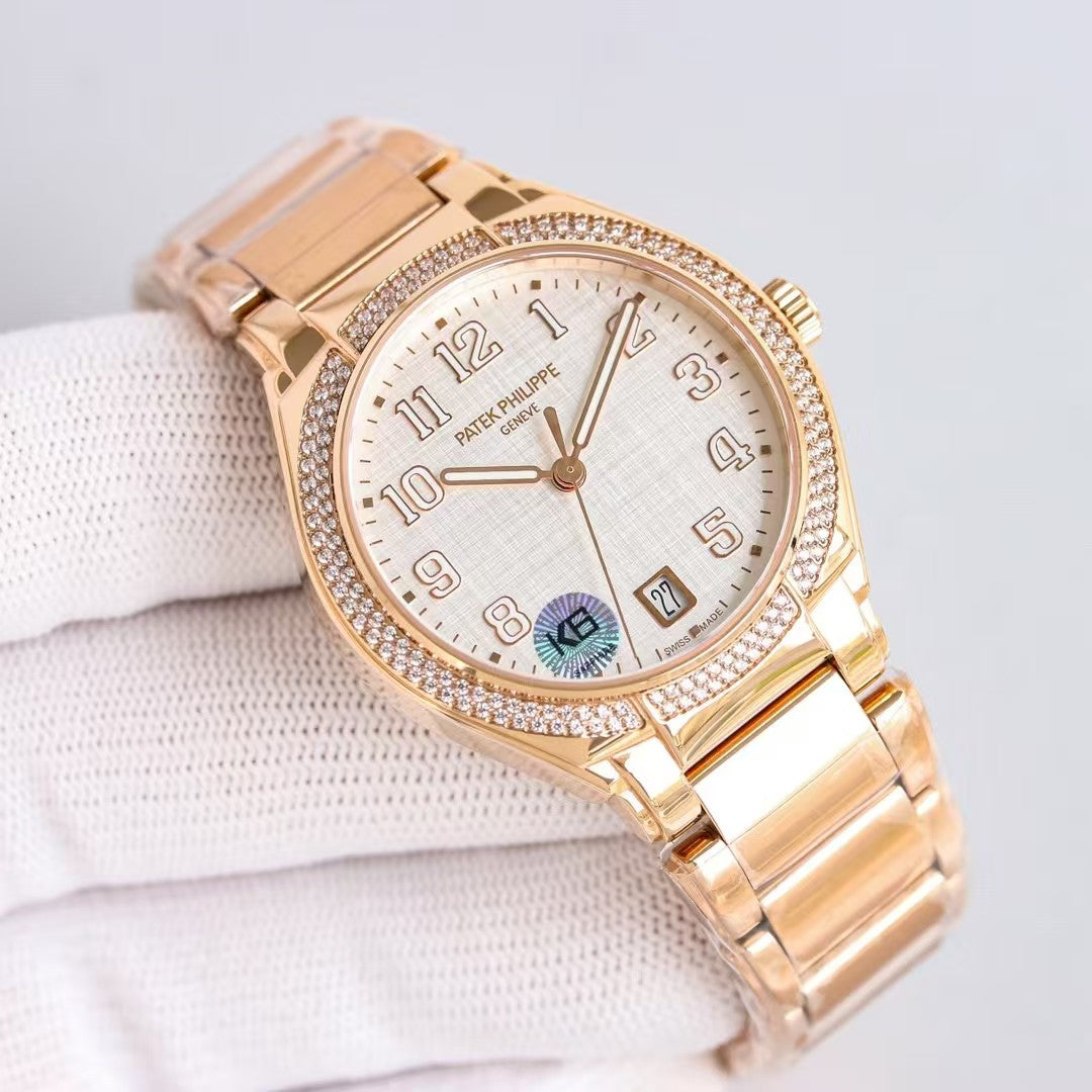 TWENTY~4 7300 Ladies 36mm Dia SS/SS Multiple Dial Colors PPF 324SC