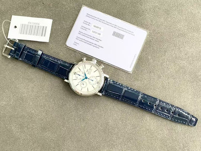 IWC - Portofino Chrono IW391024 SS/LE White TWF Asia 7750