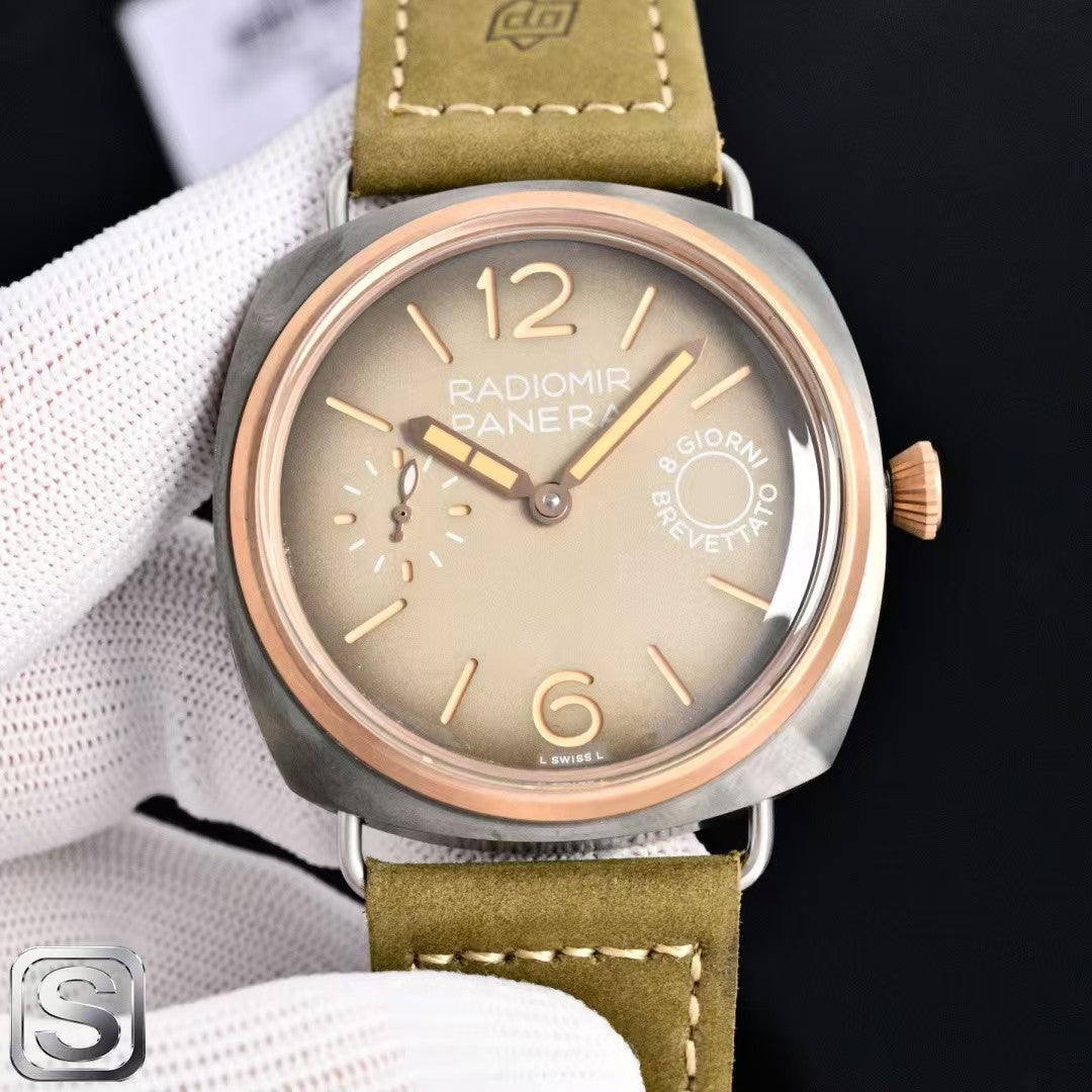 Radiomir Quaranta PAM1643 47MM SSLE White Dial TTF A7750
