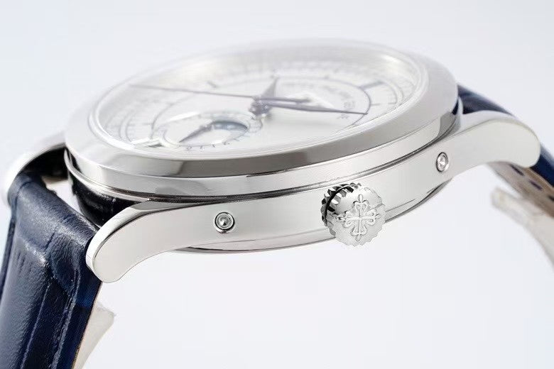 Annual Calendar Moonphase 5396 SSLE White Dial ZF A324