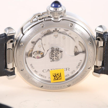 Pasha De Cartier Ladies 30mm Grey RG SS/LE White Dial AF Quartz