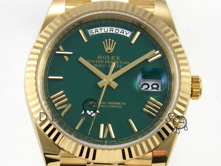 DayDate 228238 40mm YG/SS Green/Rmn VSF V2 DD3255 (Gain Weight)
