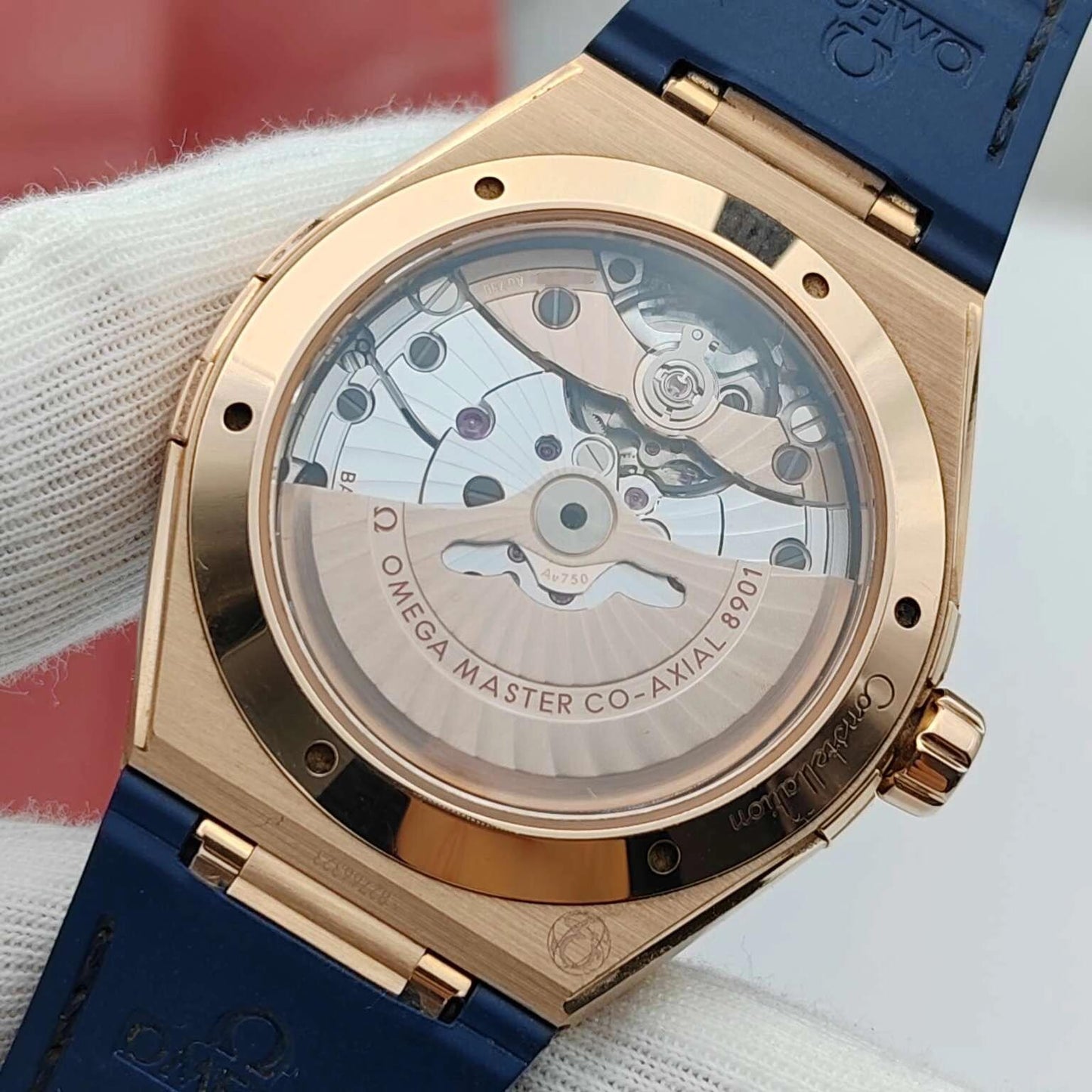 Constellation 41mm RG/LE Blue Dial VSF A8900