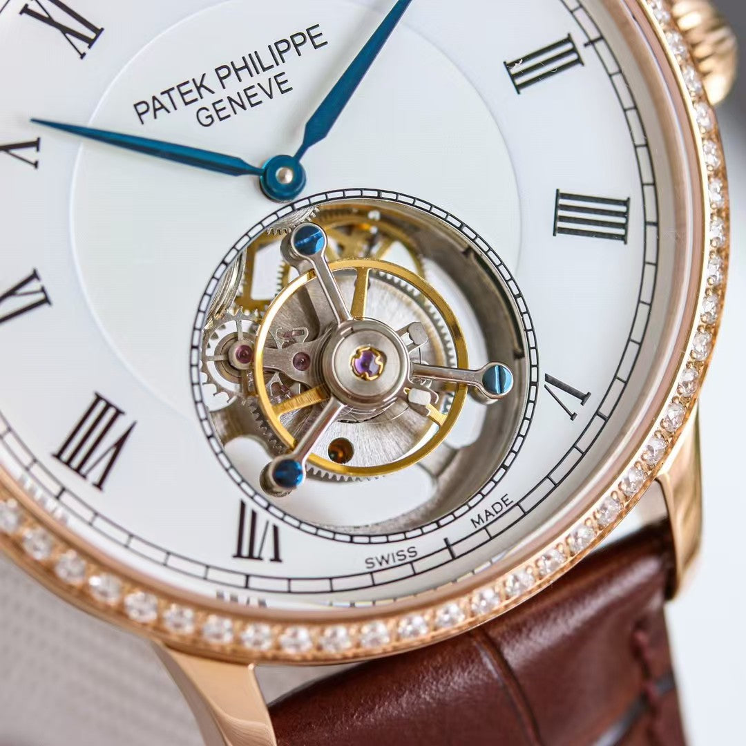 Complications 43mm SS/LE White/Rmn RMSF Tourb