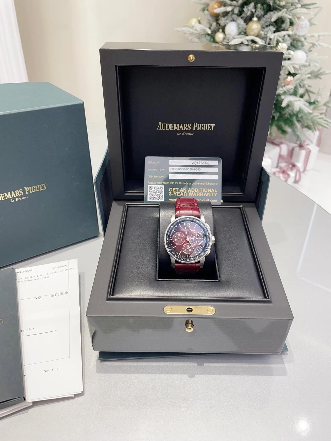 Code11.59 Chrono 26393 41mm SS/LE Red/Blk Dial APSF SH4401 Super Clone