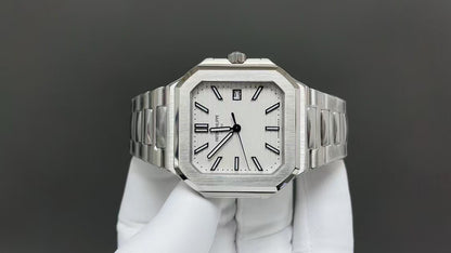 Cubitus 5821 45mm SS/SS White Dial GRF A330