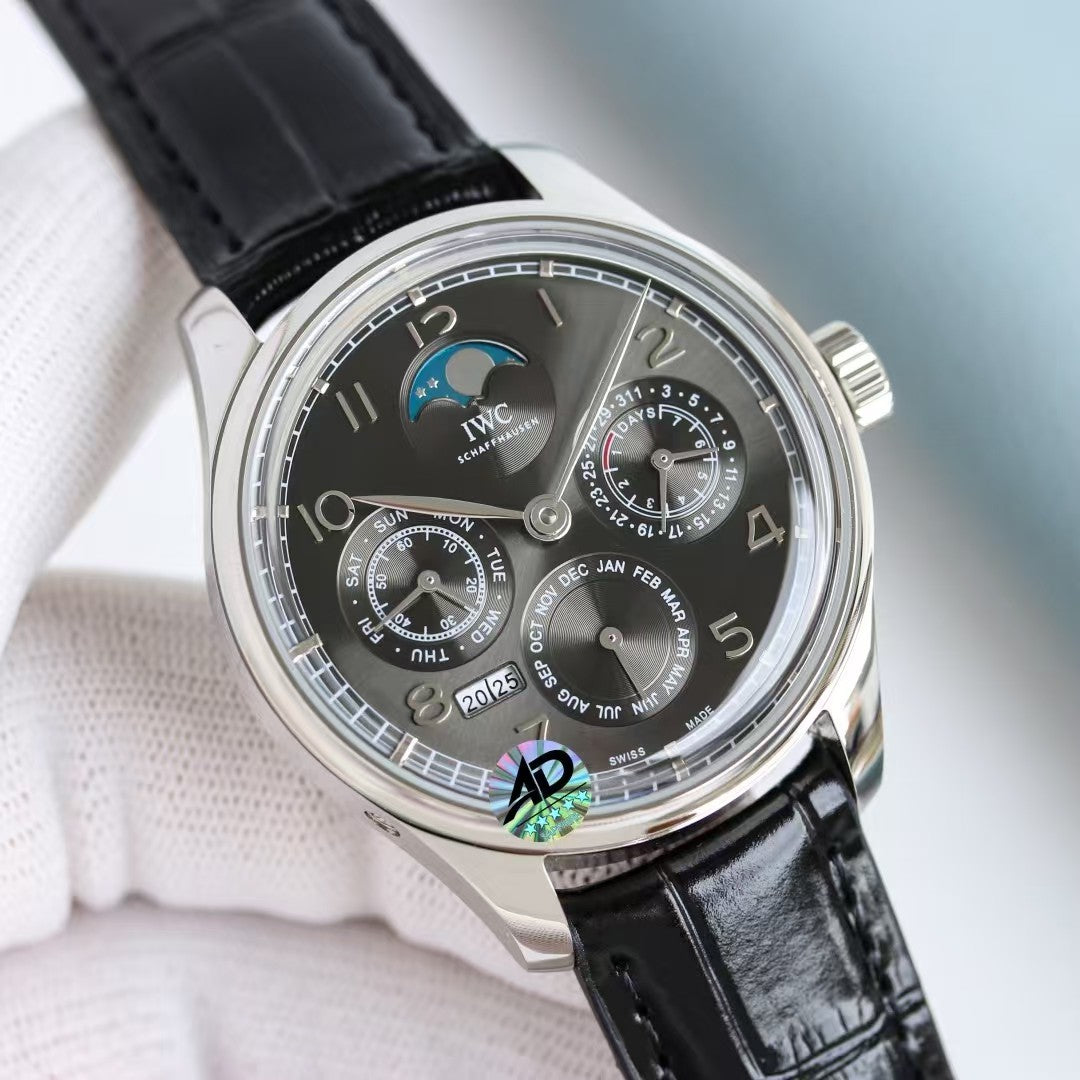 Portugieser Perpetual Calendar 5033 44mm SS/LE Dark Gray/Num APSF A51613