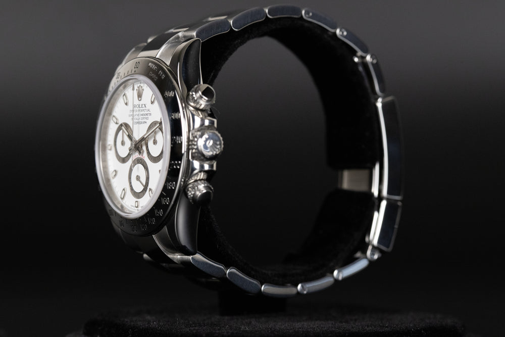 Daytona 126502 40mm SS/SS White Dial QF JH4131 (Free Sprung)