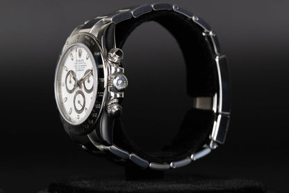 Daytona 126502 40mm SS/SS White Dial QF JH4131 (Free Sprung)