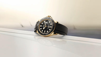 Yacht-Master 226658 42mm YG/RU Black/Dot WF JH3235 (Weighted Approx.179g) (Free Sprung)