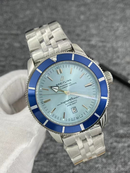 Superocean Heritage B20 42mm SSRU Ice Blue Dial BLF A2824
