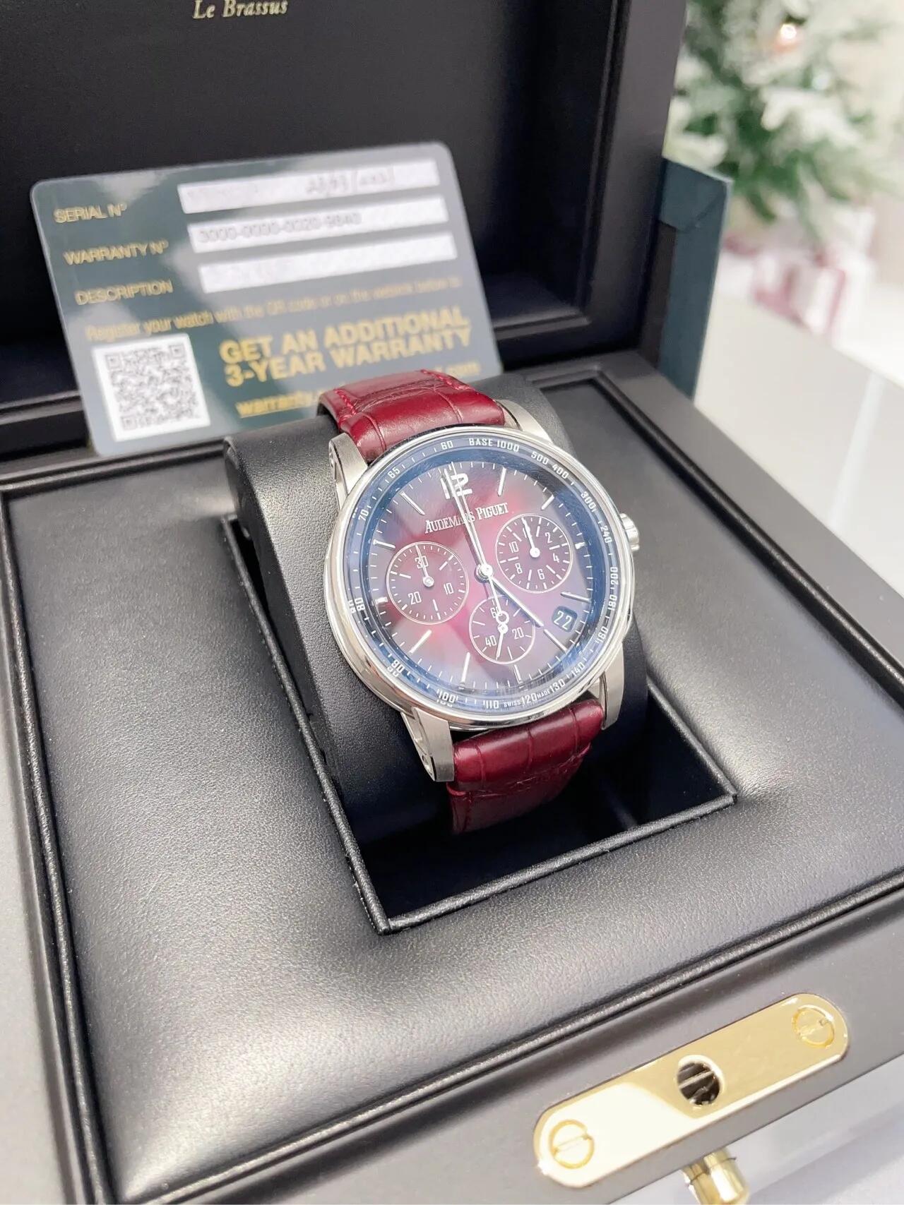 Code11.59 Chrono 26393 41mm SS/LE Red/Blk Dial APSF SH4401 Super Clone