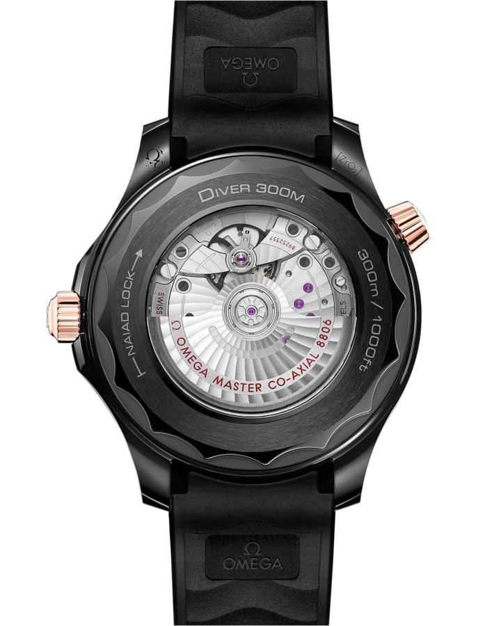 Seamaster 300m 43.5mm RG Ceramic/RU Black Dial ORF OR8806 Super Clone