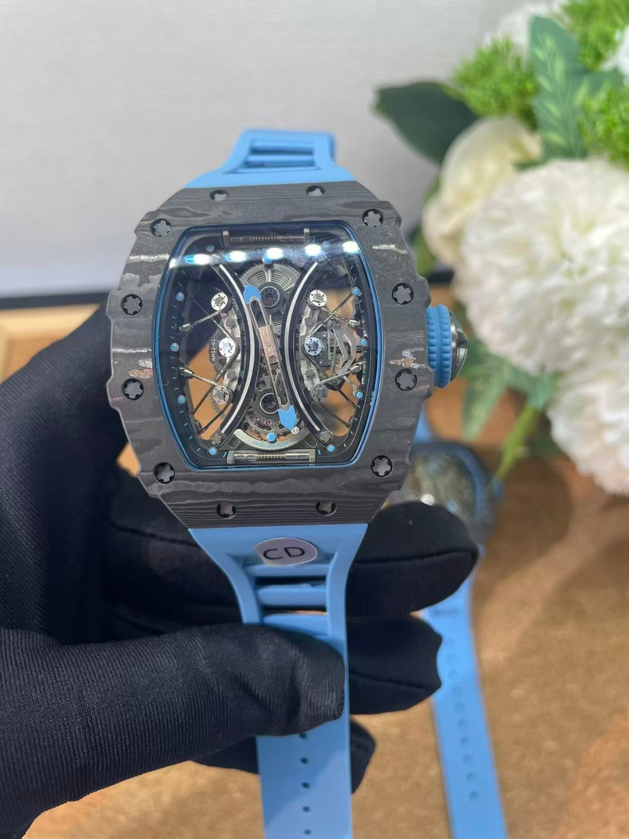 RM053-01 Pablo Mac Donough FCNY Skeleton Dial JBF Tourb